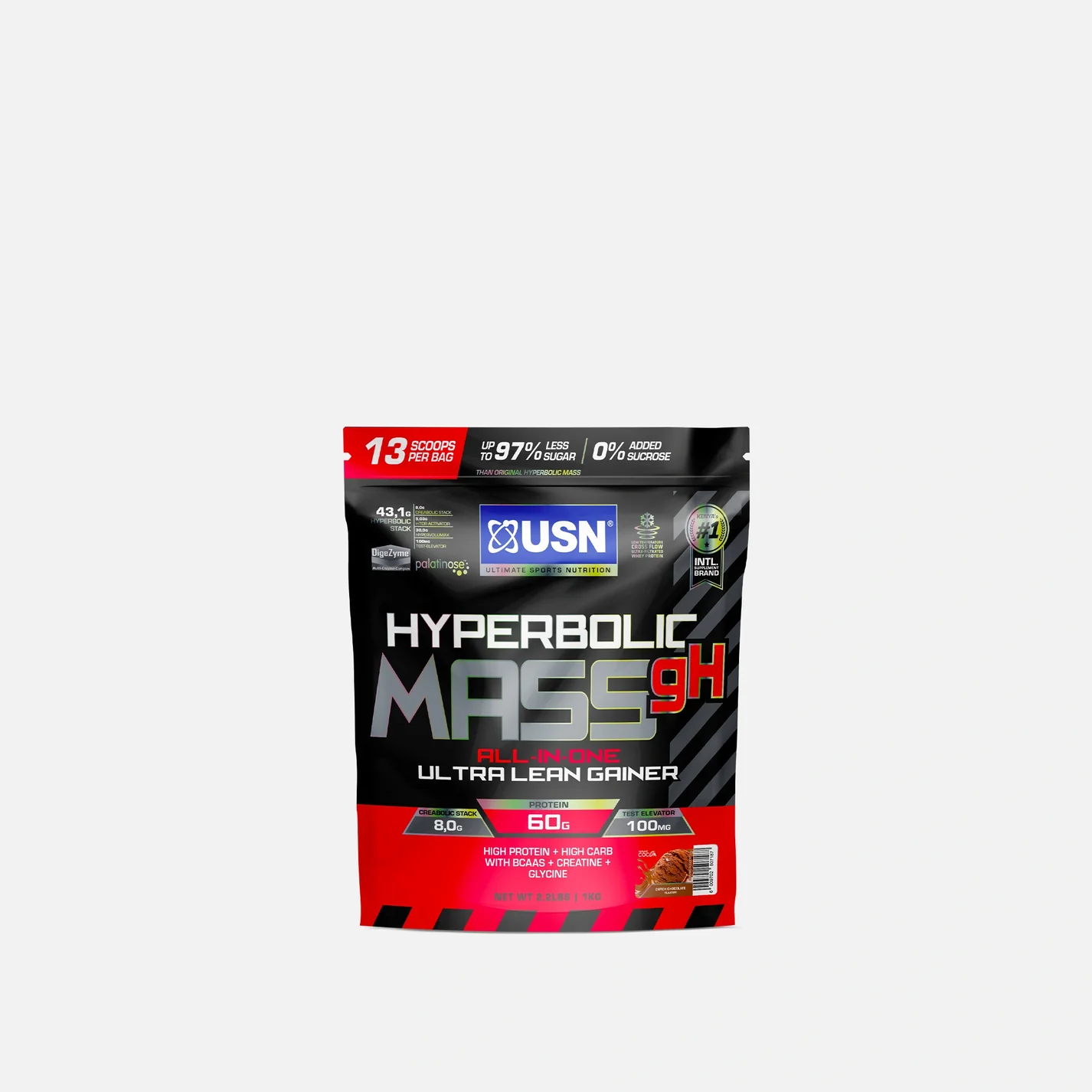 USN Hyperbolic Mass gH 1kg Chocolate